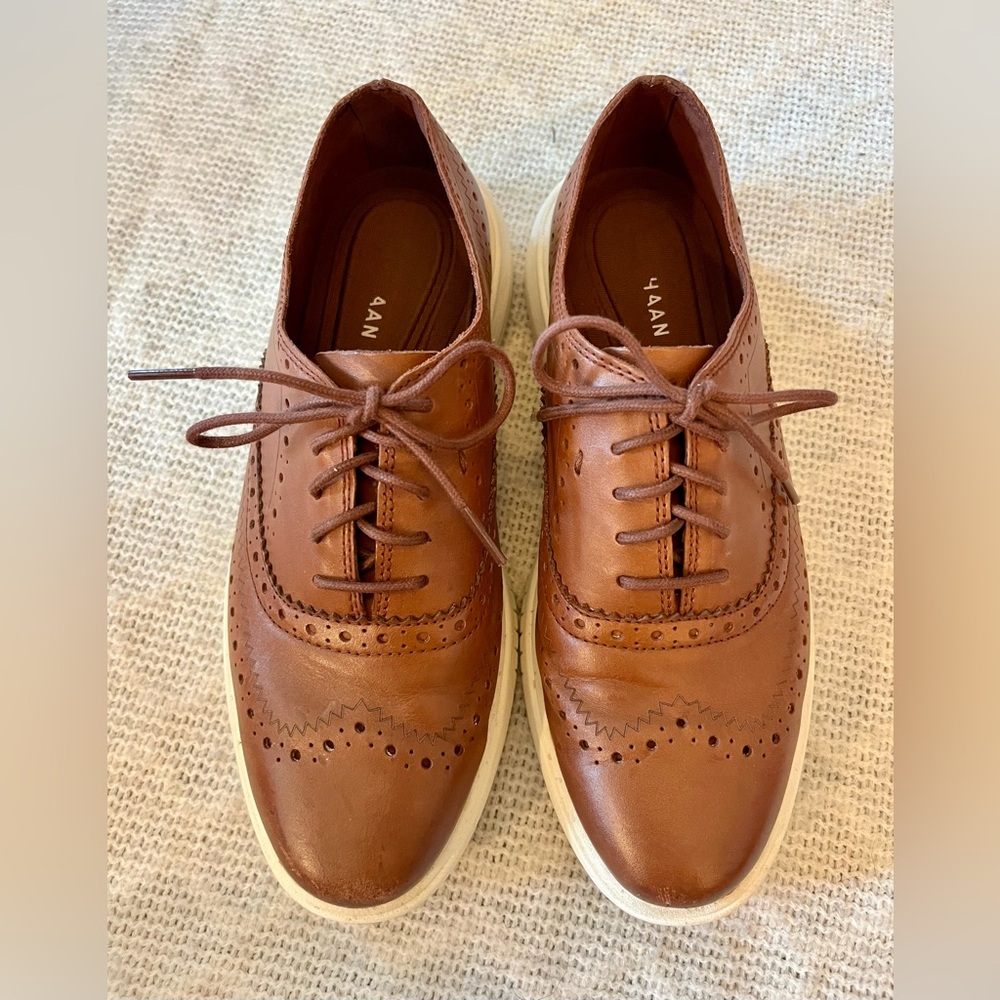 Cole Haan Zerogrand Wingtip Oxford Sneakers‎ in Woodbury leather Size 7.5B